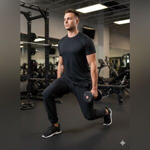 Lululemon Pants License to Train Joggers Men’s Performance Gym Sport Black Small